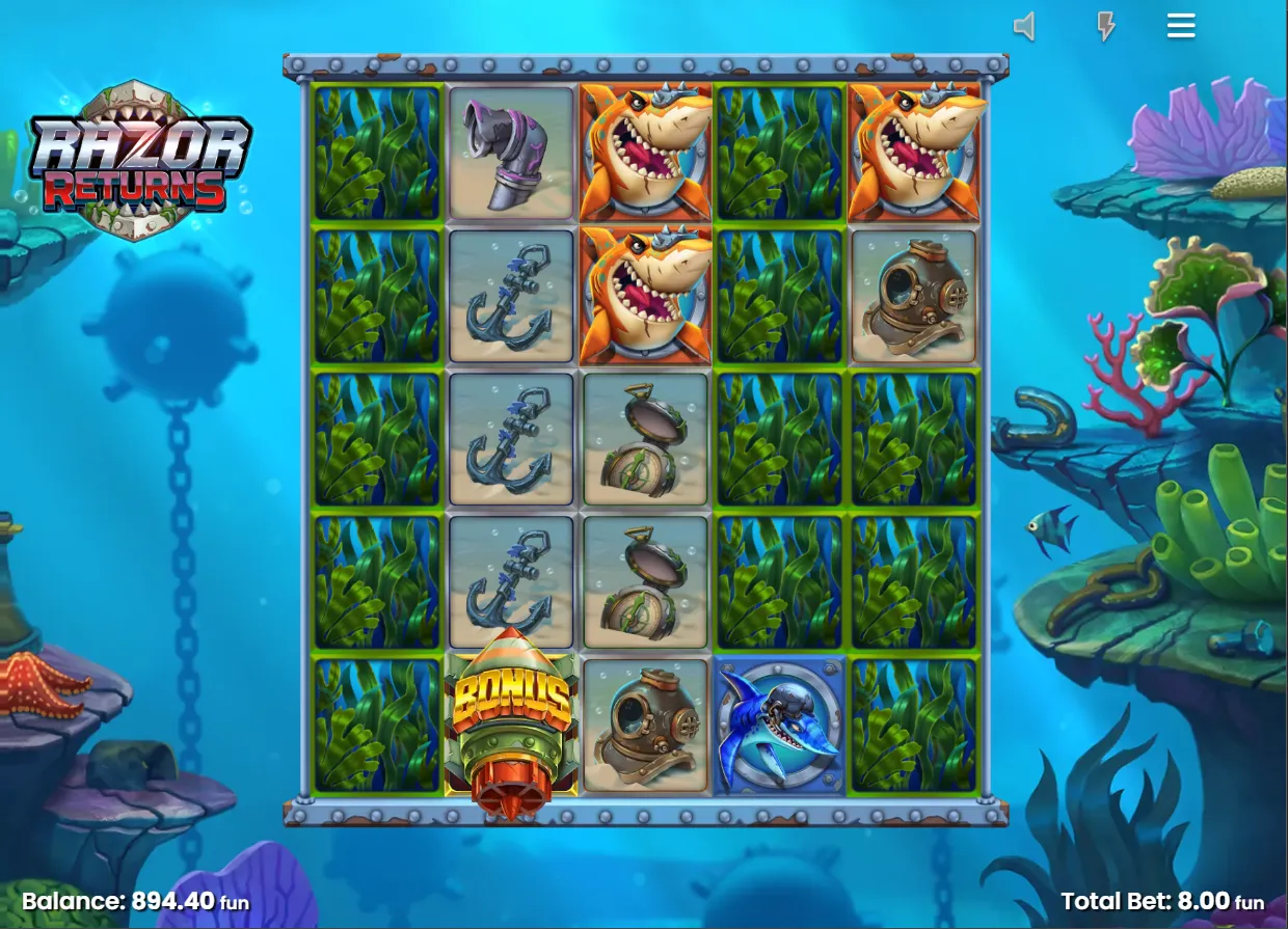 Razor Returns Slot